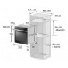 תנור בילד אין סמסונג - 75 ליטר - פירוליטי - טורבו אקטיבי - DualCook - Samsung NV75K5571RS