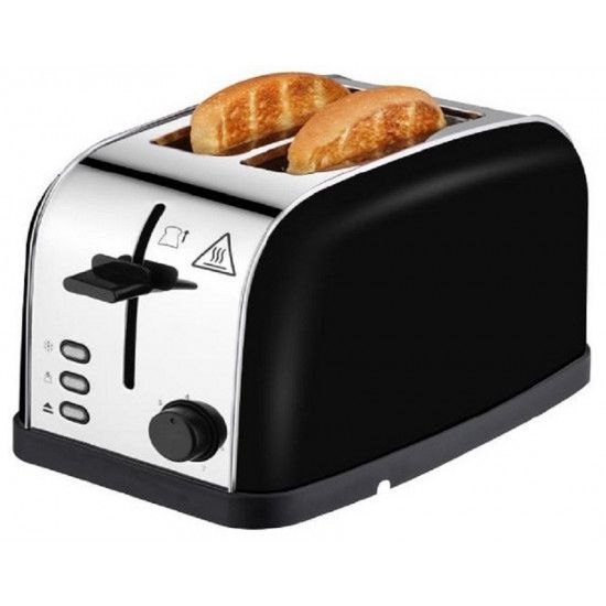 Sol Toaster - 850W - 2 Slices - Black - SL4217