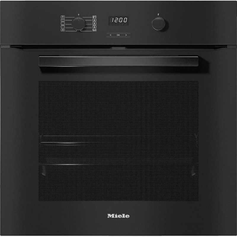 Miele Built-in pyrolytic oven 76 liters - Made in Germany - Black -  H2860BPB