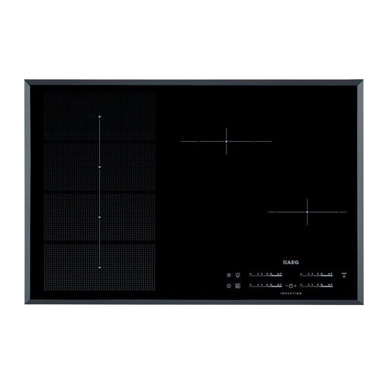 AEG Induction Cooktop 80cm - 3 zones - MaxiSense - Procook - IKE84471FB