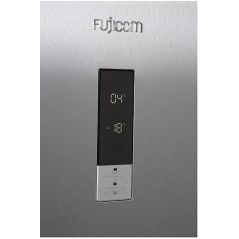 Réfrigérateur Fujicom 2 portes Congelateur en Bas - 324 litres - Acier inoxydable - FJ-NF373IR1