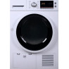 Midea Condenser Tumble Dryer 8kg - Stainless steel Drum - with sensors - 6429