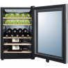 Mini bar combined with wine refrigerator - 66 L - 24 bottles - model DIJITSU DMB70