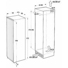 Amcor Freezer 7 Drawers - 215L - WHITE - AF700W