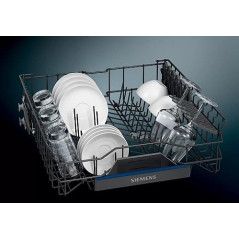 Siemens Fully Integrated Dishwasher - 14 set - HomeConnect - Zeolith - SN97YX01CE iQ700