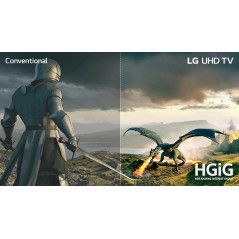 LG Smart TV 65 Inches - 4K - AI ThinQ - 65UP7750PVB