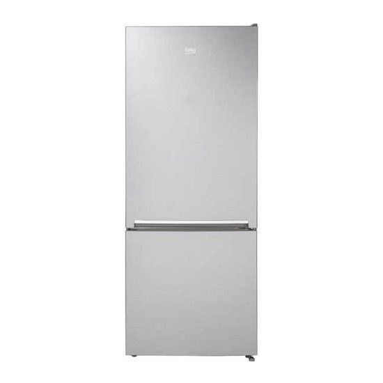 Beko Refrigerator 2 Doors Bottom Freezer - 415 liters - Stainless Steel - RCNT415I00ZBS