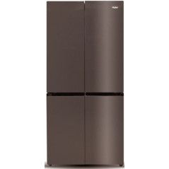 Haier Refrigerator 4 doors 486L - Ice Maker - Black Glasses - HRF490FB