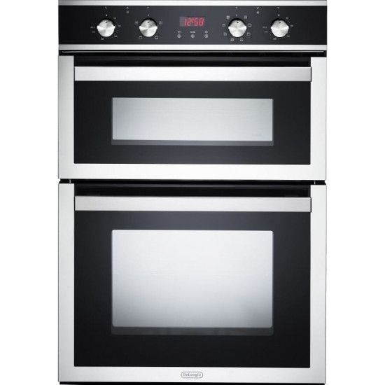 Delonghi build in oven two chamber - 8 programs - Shabbat Function - Stainless Steel - NDB6969X