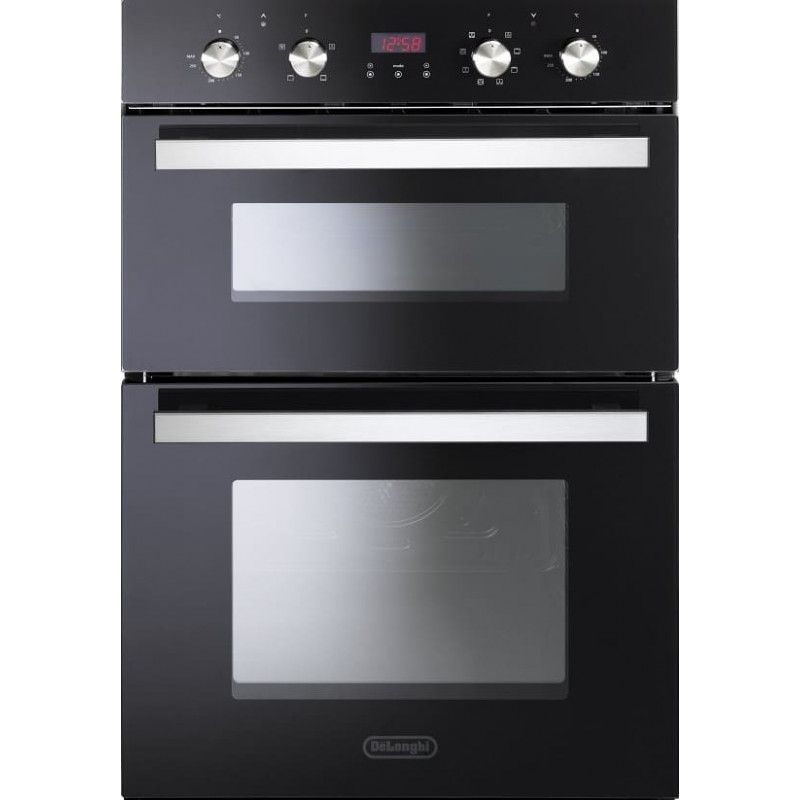 Delonghi build in oven two chamber - Made in Italy - Shabbat Function - Black - NDB6870N