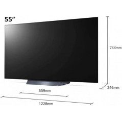 טלוויזיה OLED אל ג'י 55 אינץ' - Smart TV 4K UHD - AI ThinQ - דגם LG OLED55B1