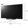 טלוויזיה OLED אל ג'י 55 אינץ' - Smart TV 4K UHD - AI ThinQ - דגם LG OLED55B1