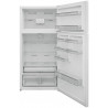 Lacasa Refrigerator 2 Doors Top Freezer - 587 liters - NoFrost - Platinum- LC643IX
