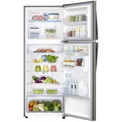 Réfrigérateur Congélateur superieur Samsung - 402 Litres - Platinium - Shabat Mehadrin - RT38K5454SL
