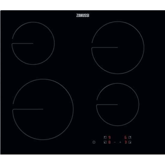 Zanussi Induction Cooktop - 60 cm - 4 Burners - Made in Germany - ZIL6470CB