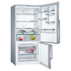 Refrigerator Freezer Bosch KGN86AI31L 617L Stainless Steel