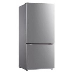 Réfrigérateur Congélateur inférieur Midea - No Frost - Energétique A - 524 Litres - Acier inoxydable - 6343