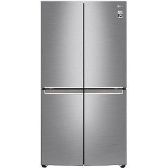 LG refrigerator 4 doors 676L - Smart ThinQ - No Frost -stainless steel - GR-B718XL