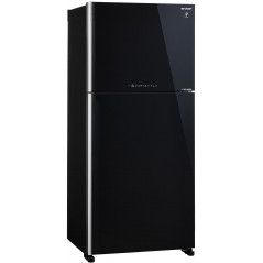 Réfrigérateur Congélateur superieurSharp - 558 Litres - Finition en verre - Noir - SJ4355BK