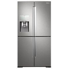 Samsung Refrigerator 4 Doors - 673L - Platinum steel - Electronic Kiosk - Shabbat Function - RF62N9141SR