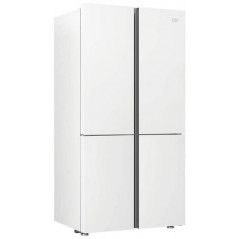 Réfrigérateur Beko 4 portes - 580L - No Frost - Verre Noir - GN1406221GB