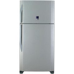 Sharp Refrigerator top freezer - Shabbat Function - 517 Liters - Dark grey- SJ3650DS