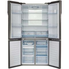 Haier Refrigerator 4 doors 657L - No Frost - Shabbat - White Glass - HRF-700FW
