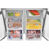 Haier Refrigerator 4 doors 657L - No Frost - Shabbat - White Glass - HRF-700FW