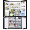 Hitachi fridge 4 doors 569L - Inverter - Black - RWB640VRS0