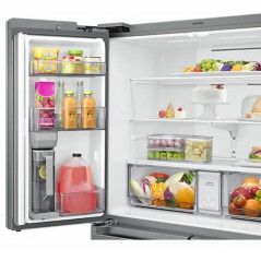Samsung Refrigerator 4 Doors - 951 L -Y Shalom - Twin Cooling System - Stainless Steel - RF905QBLASL