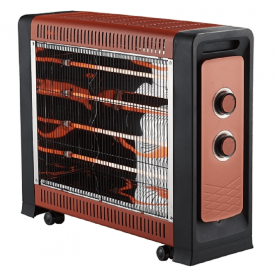 Hemilton Quartz Heater - Red - 2200W - HEM-3808