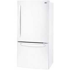 LG Refrigerator Bottom Freezer 620L - Shabbat Function - Compressor inverter - White - GM-652RWC