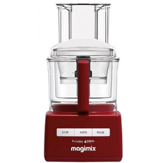 מעבד מזון מג'ימיקס כולל אביזר קוביות צבע אדום Magimix CS4200RXLD