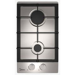 Midea Stove Gas- 2 Burners - Stainless steal -30G20MA005-SFN 6734