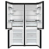 Réfrigérateur Gorenje 4 portes 658L - No Frost - Noir - Extrêmement silencieux - Y Shalom - NRK6192SYB