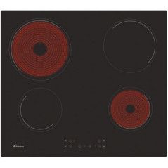Plaques de cuisson Ceramique Candy - 60 cm - 4 zones - Noir - CH64CCB