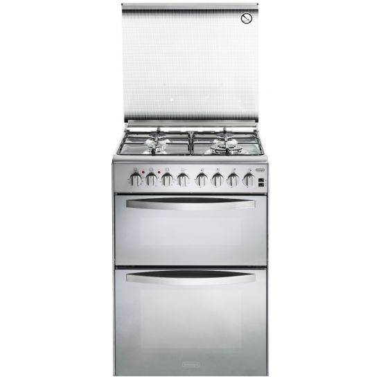 Delonghi gas range - Shabbat function - Stainless steal - Made in Italy - NDS1218