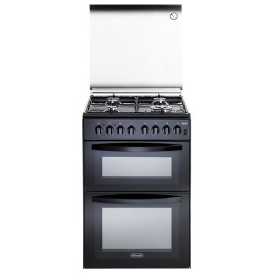 Delonghi gas range - Shabbat function - Black - Made in Italy - NDS1218N