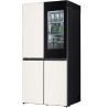LG Refrigerator 4 doors 632L Beige - Inverter - InstaView - No frost - Mehadrin - GR-729BINS