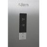 Fujicom Refrigerator 2 Doors Bottom Freezer - 324 liters - Stainless steel - FJ-NF400XR