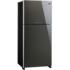 Sharp Refrigerator top freezer - Inverter - 600 Liters - Black - SJ4660BK