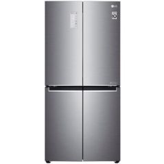 Réfrigérateur LG4 portes 544L - Smart ThinQ - No Frost - Acier inoxydable - GRB-618S