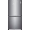 Réfrigérateur LG4 portes 544L - Smart ThinQ - No Frost - Acier inoxydable - GRB-618S