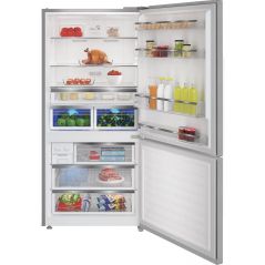 Réfrigérateur Congélateur inferieur blomberg 554L - moniteur numérique - Acier inoxydable - Mehadrin - KND3954XPSH