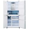 Sharp refrigerator 5 doors 651L - white glasses - water bar - Mehadrin -SJ9812