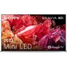 Smart TV Sony 65 pouces - 4K - Android 10 - Full Array Mini LED - 2022 - XR-65X95KAEP