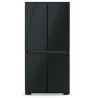 Réfrigérateur Samsung 4 Portes - 644 L -Triple Cooling - verre Noir - RF70A9115BK BESPOKE
