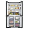 Réfrigérateur Samsung 4 Portes - 644 L -Triple Cooling - verre Noir - RF70A9115BK BESPOKE