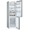 Réfrigérateur Congélateur inférieur Bosch - 323L - Gris - No Frost - KGN36IJEB