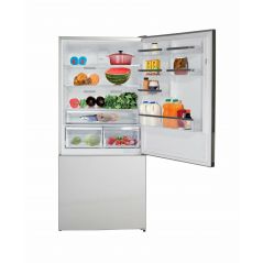 Fujicom Refrigerator 2 Doors bottom Freezer - 571 liters - White - FJ-NF653W